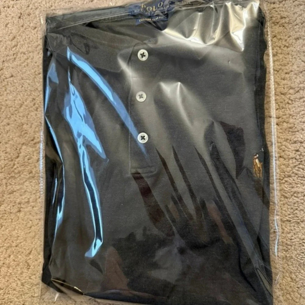 Polo Ralph Lauren Flesh Pony Short Sleeve Navy Golf Polo‎ Size XL Preppy Polos
